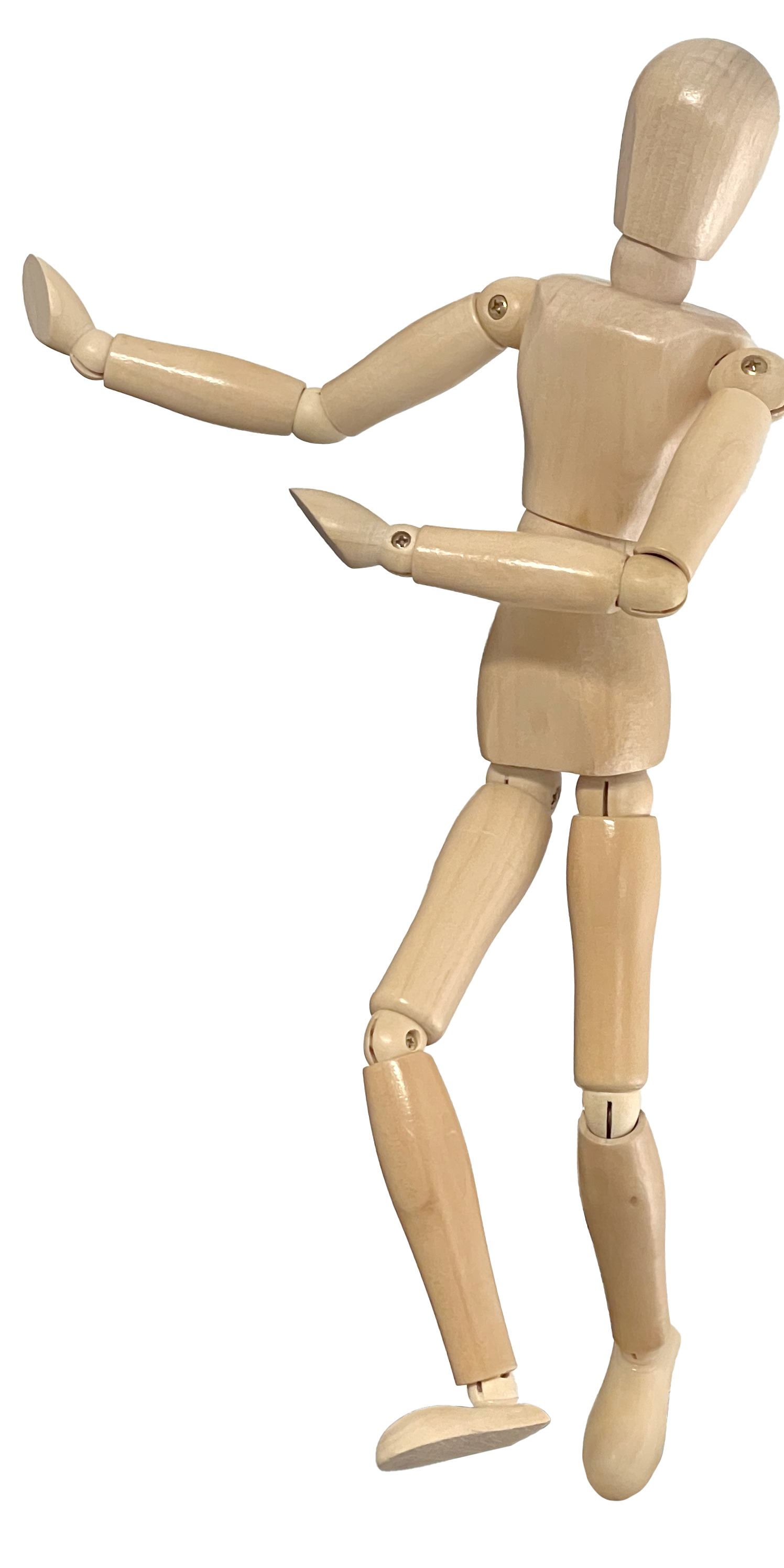 mannequin bois dansant